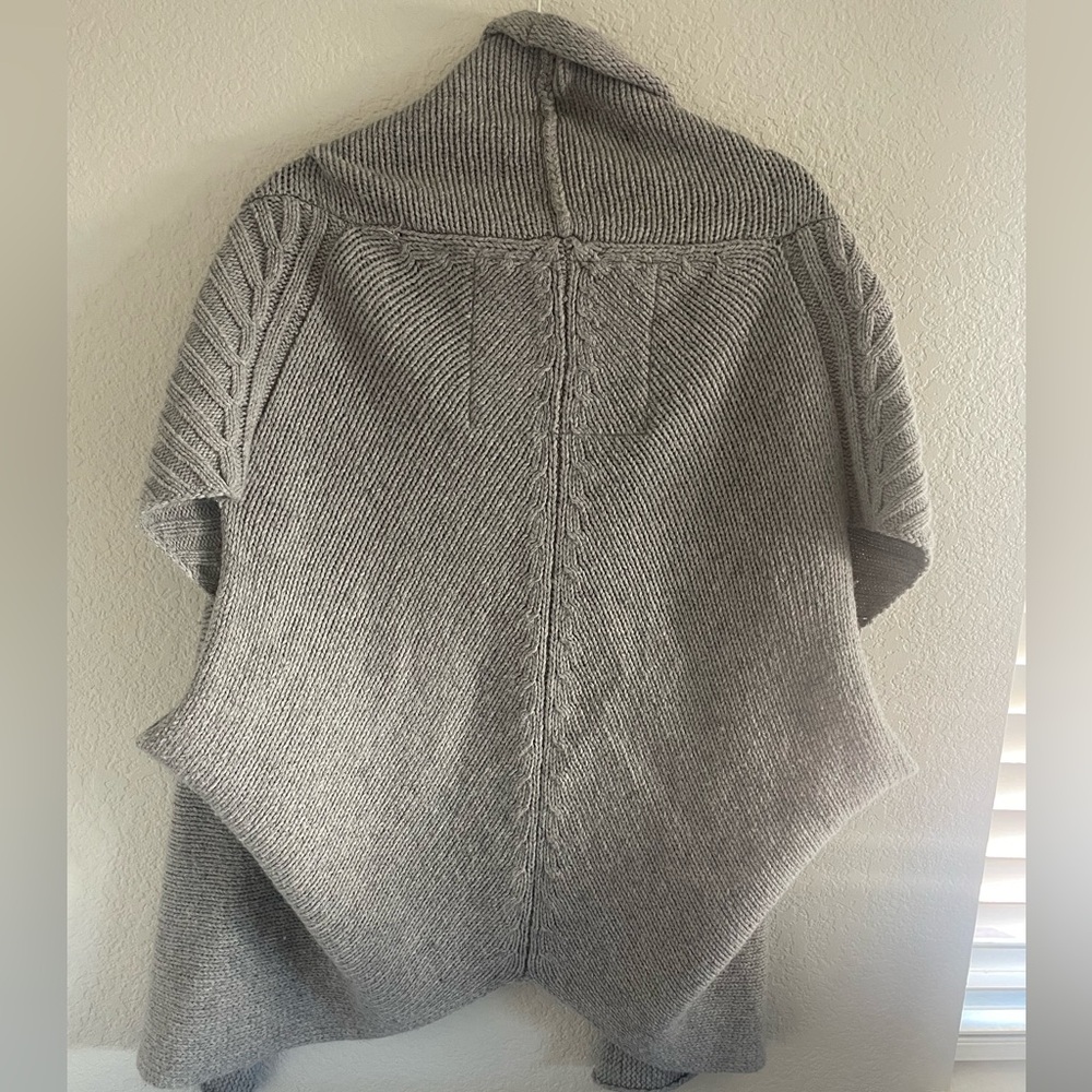 Anthropologie Gray Women's Poncho - Picture 4 of 4